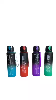 Бутылка спортивная пластиковая A BLVD 3325, 800 мл, мультиколор